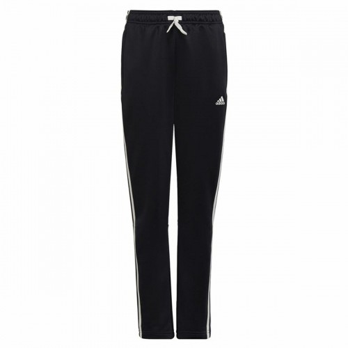 Children's Tracksuit Bottoms Adidas Designed To Move 3 band Black image 1