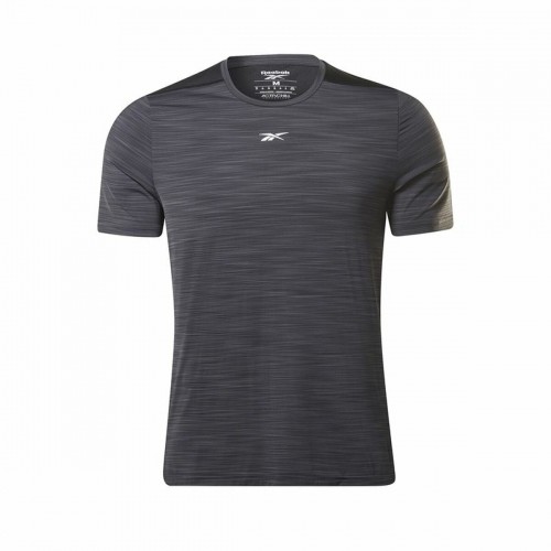 Men’s Short Sleeve T-Shirt Reebok tech Style Activchill Move Black image 1