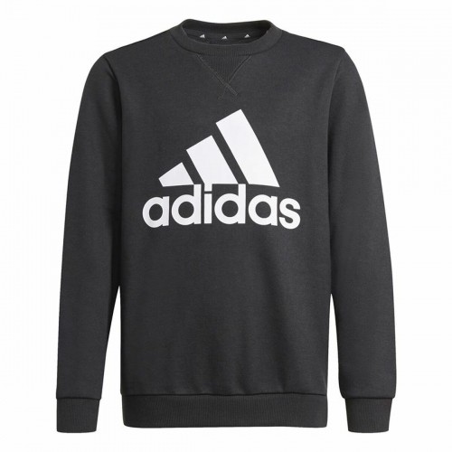 Bērnu Sporta Krekls bez Kapuča Adidas Essentials Melns image 1