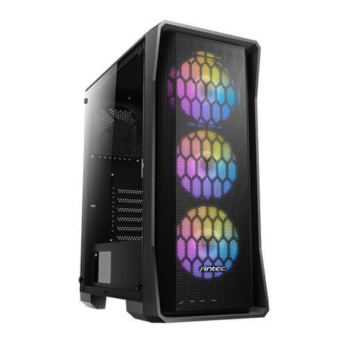 Case|ANTEC|MidiTower|Not included|ATX|MicroATX|MiniITX|Colour Black|0-761345-81036-4 image 1