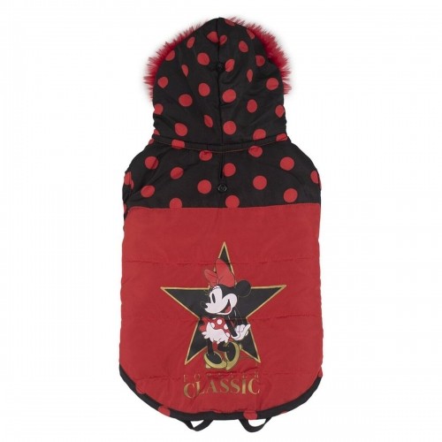 Пальто для собак Minnie Mouse Чёрный Красный S image 1