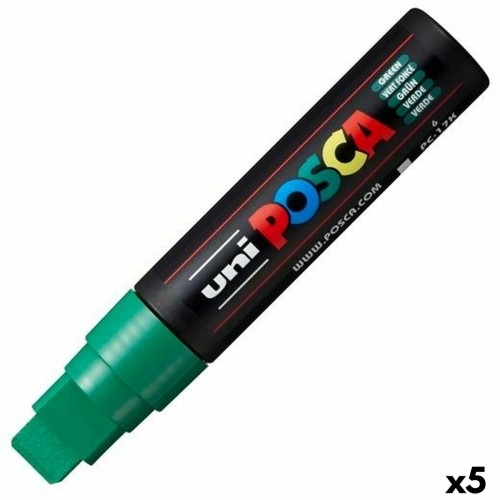 Felt-tip pens POSCA PC-17K Green (5 Units) image 1