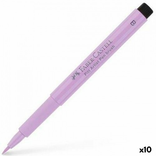 Felt-tip pens Faber-Castell Pitt Artist Lilac (10 Units) image 1