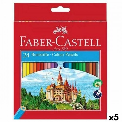 Цветные карандаши Faber-Castell Разноцветный (5 штук) image 1