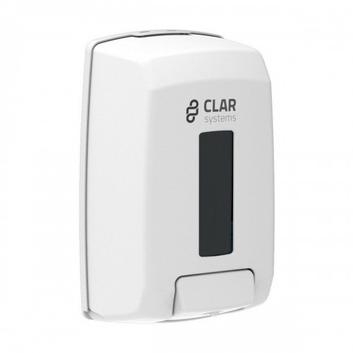Soap Dispenser Ibiza White ABS (23,5 x 13 x 10 cm) (9 L) image 1