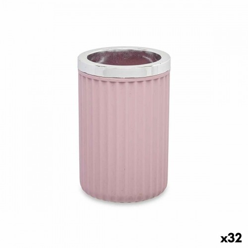 Berilo Стакан Держатель для зубной щетки Розовый Пластик 32 штук (7,5 x 11,5 x 7,5 cm) image 1