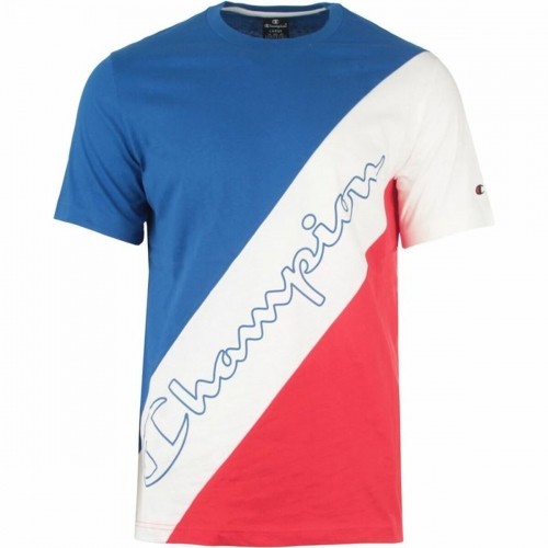 Vīriešu Krekls ar Īsām Piedurknēm Champion Sportswear Zils image 1