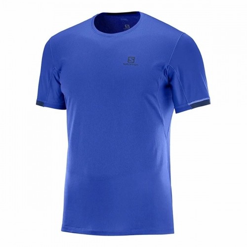 Men’s Short Sleeve T-Shirt Salomon Agile Dark blue image 1