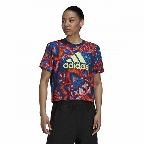 Футболка с коротким рукавом женская Adidas  FARM Rio Graphic image 1