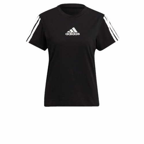 Sieviešu Krekls ar Īsām Piedurknēm Adidas TC Melns image 1