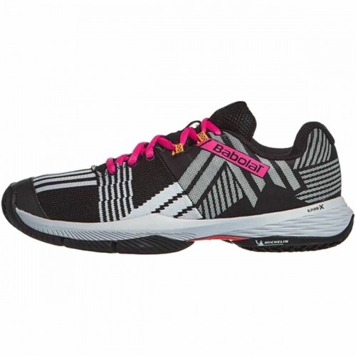 Adult's Padel Trainers Babolat Sensa Black image 1