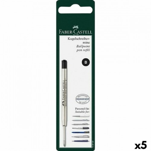 Replacements Faber-Castell Pen Black (5 Units) image 1