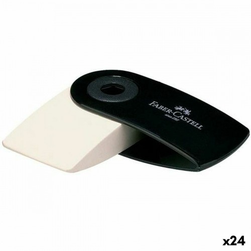 Ластик Faber-Castell Sleeve Mini Чехол Чёрный 24 штук image 1