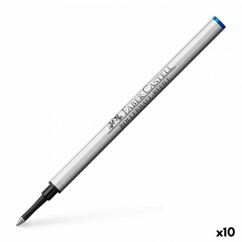 Replacements Faber-Castell 148713 Pen 0,5 mm Blue (10 Units) image 1