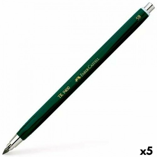 Механический карандаш Faber-Castell Tk 9400 3 3,15 mm Зеленый (5 штук) image 1