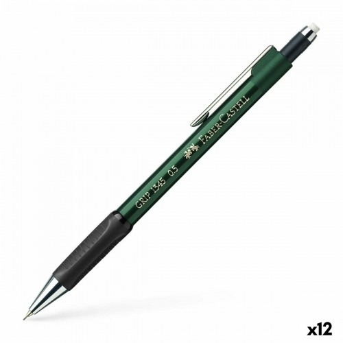 Механический карандаш Faber-Castell Grip 1345 Зеленый 0,5 mm (12 штук) image 1