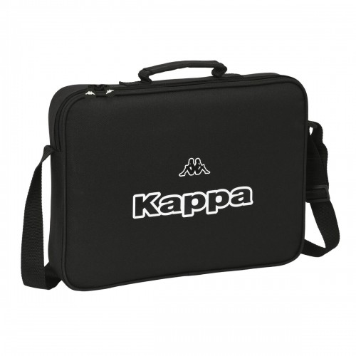 School Satchel Kappa Black Black (38 x 28 x 6 cm) image 1