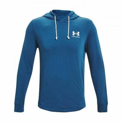 Men’s Hoodie Under Armour Rival Terry Blue image 1