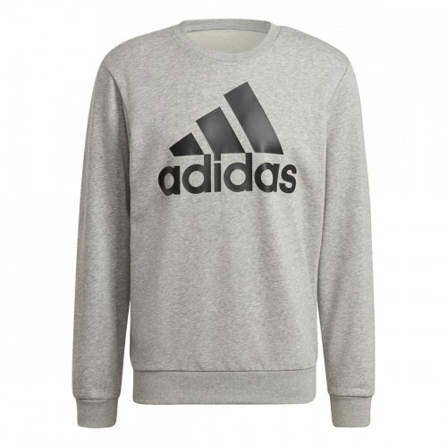 Толстовка без капюшона мужская Adidas Essential Big Logo Серый image 1