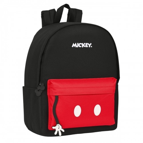 Рюкзак для ноутбука Mickey Mouse Clubhouse  mickey mouse  Красный Чёрный (31 x 40 x 16 cm) image 1