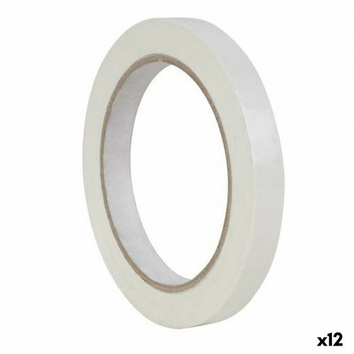 Клейкая лента Apli 66 m Белый 12 mm PVC (12 штук) image 1