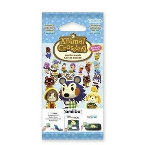 Интерактивная игрушка Nintendo Animal Crossing amiibo Cards Triple Pack - Series 3 Pack 3 Предметы image 1