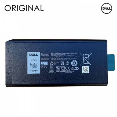 Extradigital Аккумулятор для ноутбука DELL X8VWF, 97Wh, Original image 1