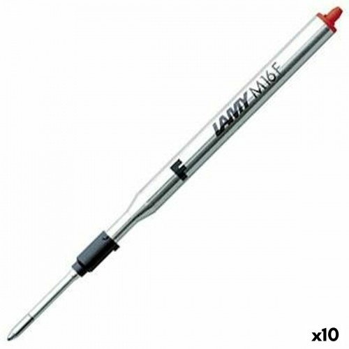 Refill for ballpoint pen Lamy M16 0,8 mm Red (10 Units) image 1