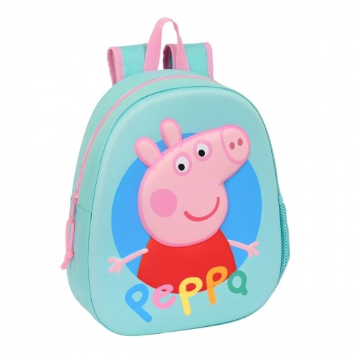 School Bag Peppa Pig Turquoise image 1