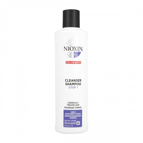 Deep Cleaning Shampoo Nioxin System 6 Color Safe 300 ml image 1