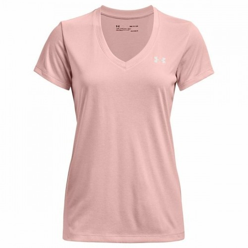 Short-sleeve Sports T-shirt Under Armour Tech SSV Pink image 1