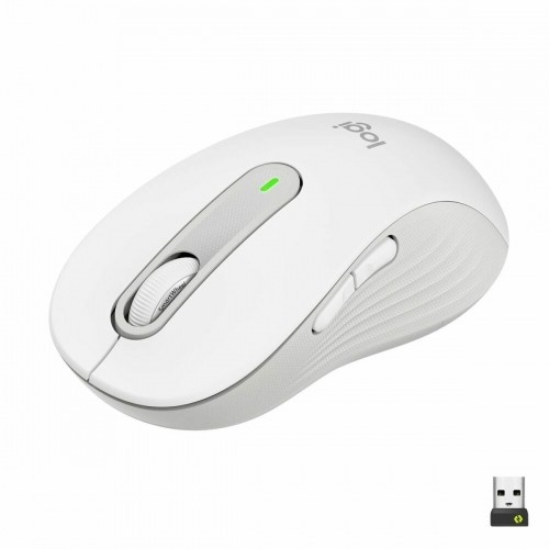Wireless Mouse Logitech M650 L White Wireless image 1