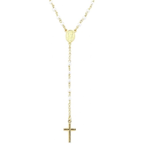 Ladies' Necklace Amen CROCE E PAPA image 1