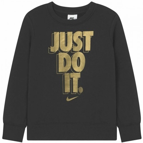 Children’s Sweatshirt without Hood Nike Gifting Black image 1
