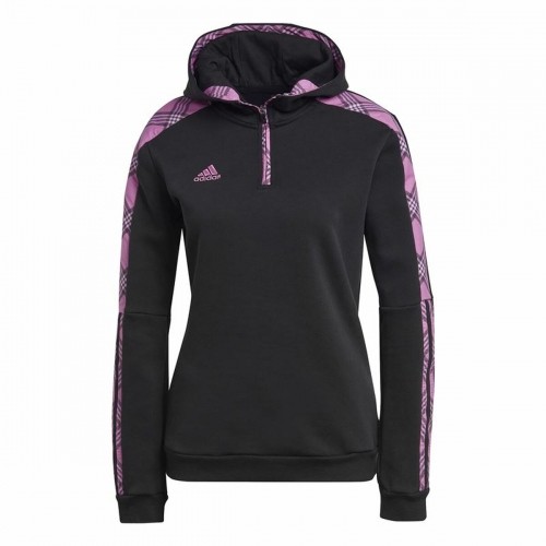 Sieviešu Sporta Krekls ar Kapuci Adidas winterized Melns image 1