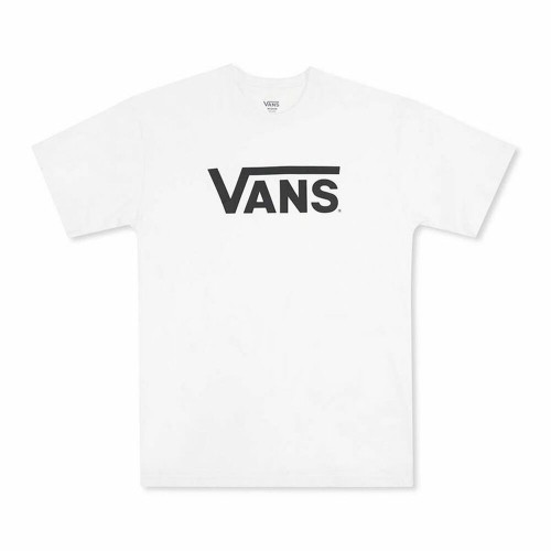 Vīriešu Krekls ar Īsām Piedurknēm Vans Drop V-B Balts image 1