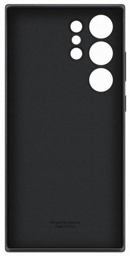 EF-VS918LBE Samsung Leather Cover for Galaxy S23 Ultra Black image 1