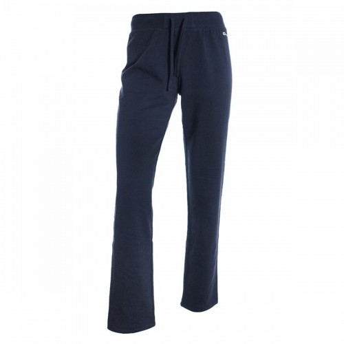 Long Sports Trousers Champion Drawstring Dark blue Lady image 1