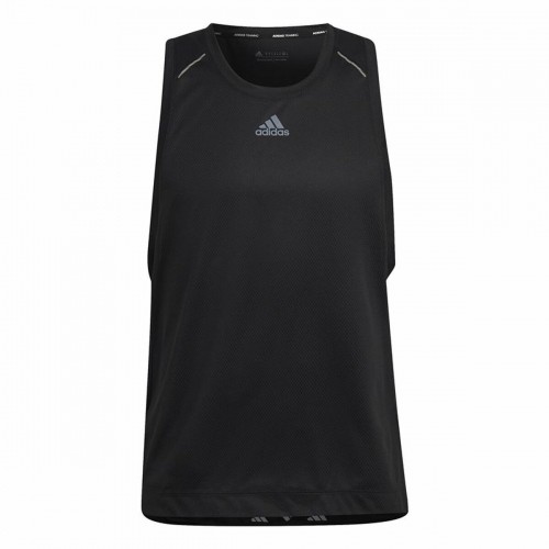 Мужская футболка без рукавов Adidas HIIT Spin Training Чёрный image 1