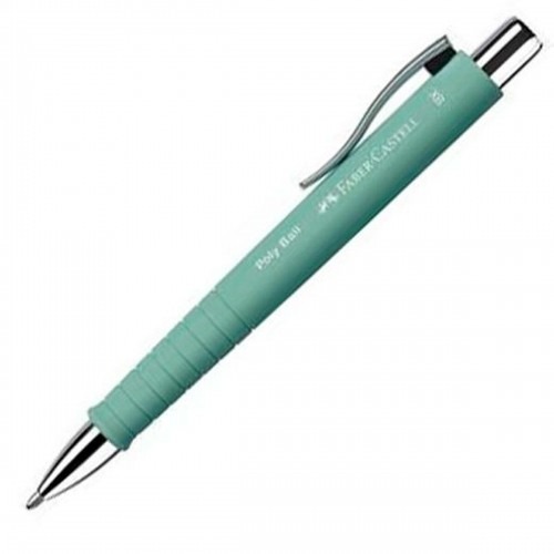 Ручка Faber-Castell Poly Ball XB Синий Зеленый Чаша 5 штук image 1