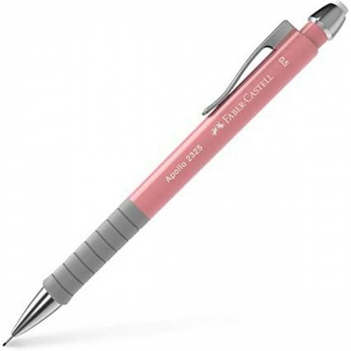 Pencil Lead Holder Faber-Castell Apollo 2325 Pink 0,5 mm (5 Units) image 1