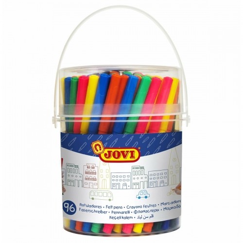 Set of Felt Tip Pens Jovi MAXI 96 Units image 1