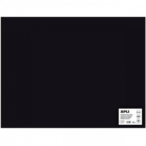 Cards Apli 14279 Black 50 x 65 cm image 1