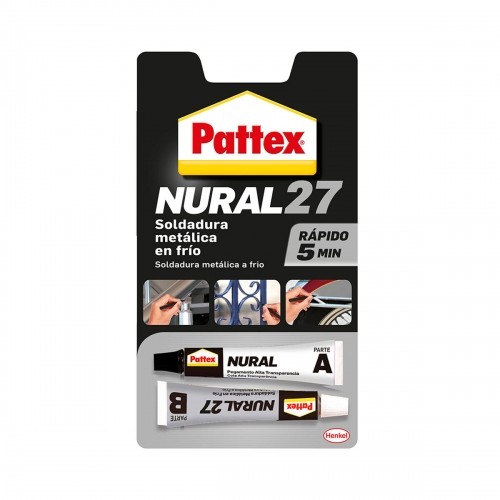 Instant Adhesive Pattex nural 27 Grey 22 ml Paste image 1