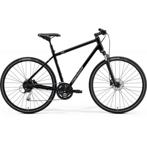 Merida Crossway 100 / Melna / Sudraba / 59 cm / XL image 1