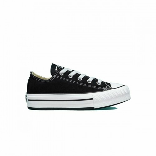 Children’s Casual Trainers Converse All-Star Lift Low Black image 1