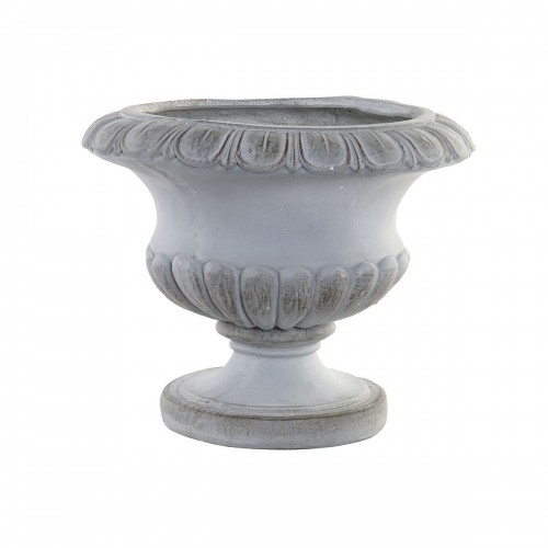 Planter DKD Home Decor Grey Fibreglass 49,5 x 49,5 x 39,5 cm image 1