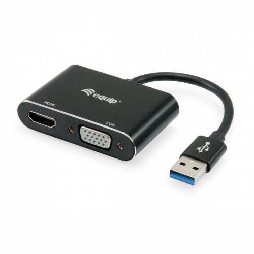 USB uz VGA Adapteris Equip 133386 image 1