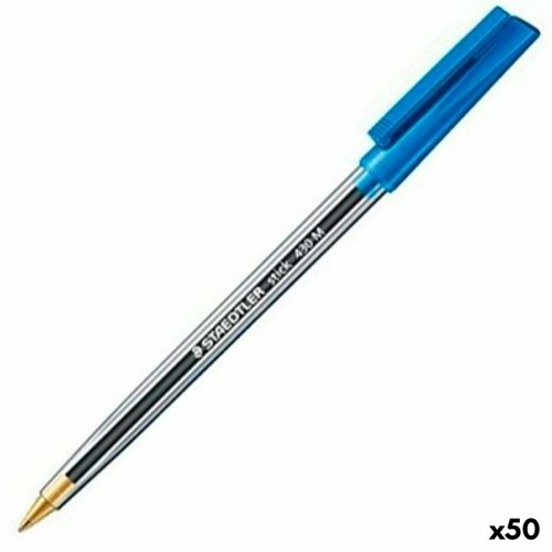 Ручка Staedtler Stick 430 Синий 50 штук image 1