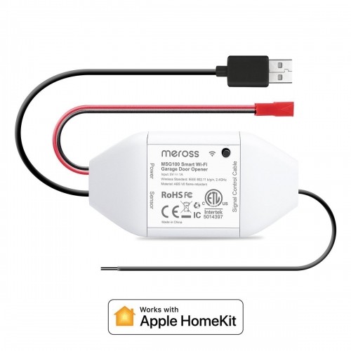 Smart Garage Door Opener Works with Apple Homekit Meross image 1